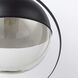 Leighton 15 inch Black Pendant Light Ceiling Light