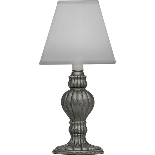 Ellie 11.5 inch Charcoal Candle Lamp Portable Light