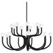 Joelle 18 Light 46.88 inch Matte Black Pendant Ceiling Light