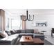 Layne 6 Light 30 inch Black Chandelier Ceiling Light