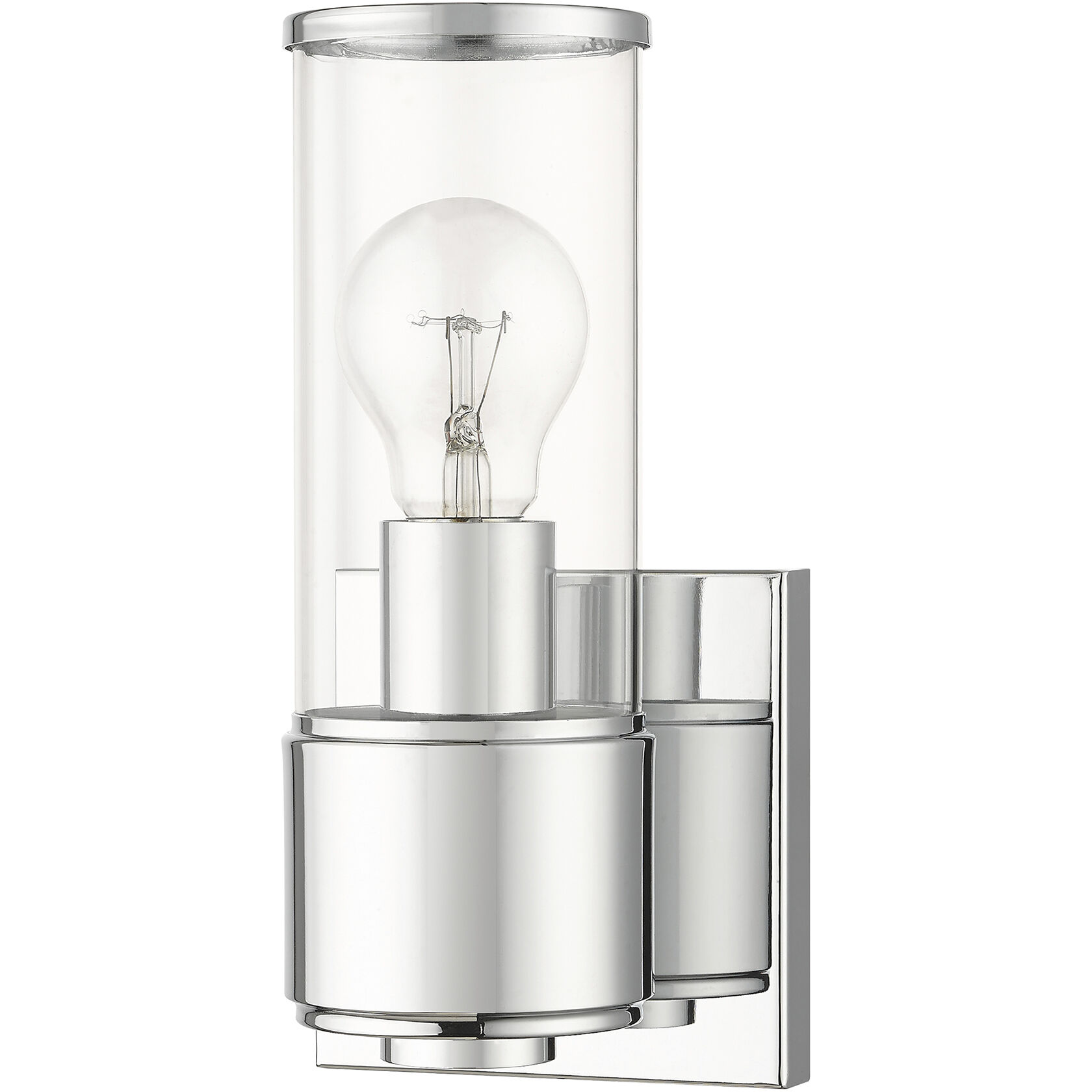 Quincy 1 Light 4.75 inch Polished Chrome ADA Wall Sconce Wall Light