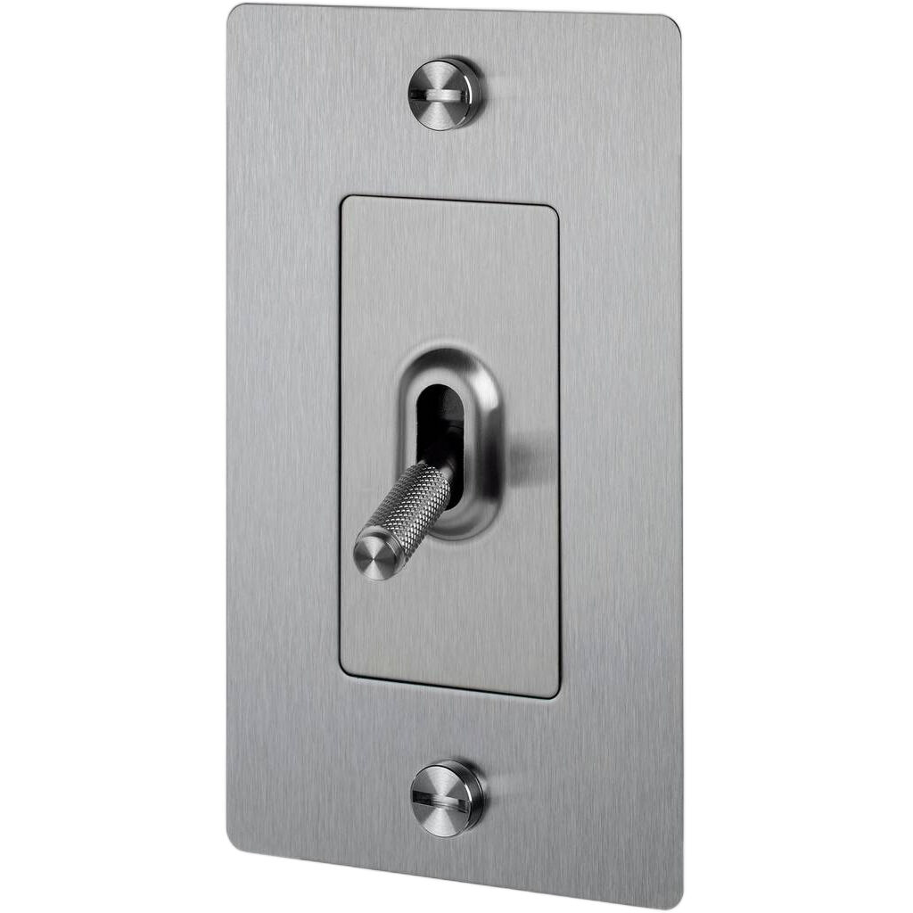 1G Toggle 120-277 Steel Light Switch
