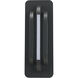 Paton LED 16 inch Matte Black Outdoor Wall Light