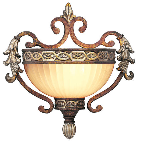 Seville 1 Light 10 inch Palacial Bronze with Gilded Accents Wall Sconce Wall Light