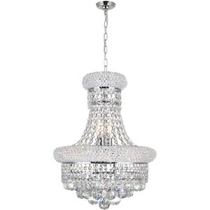 Empire 6 Light 14 inch Chrome Chandelier Ceiling Light