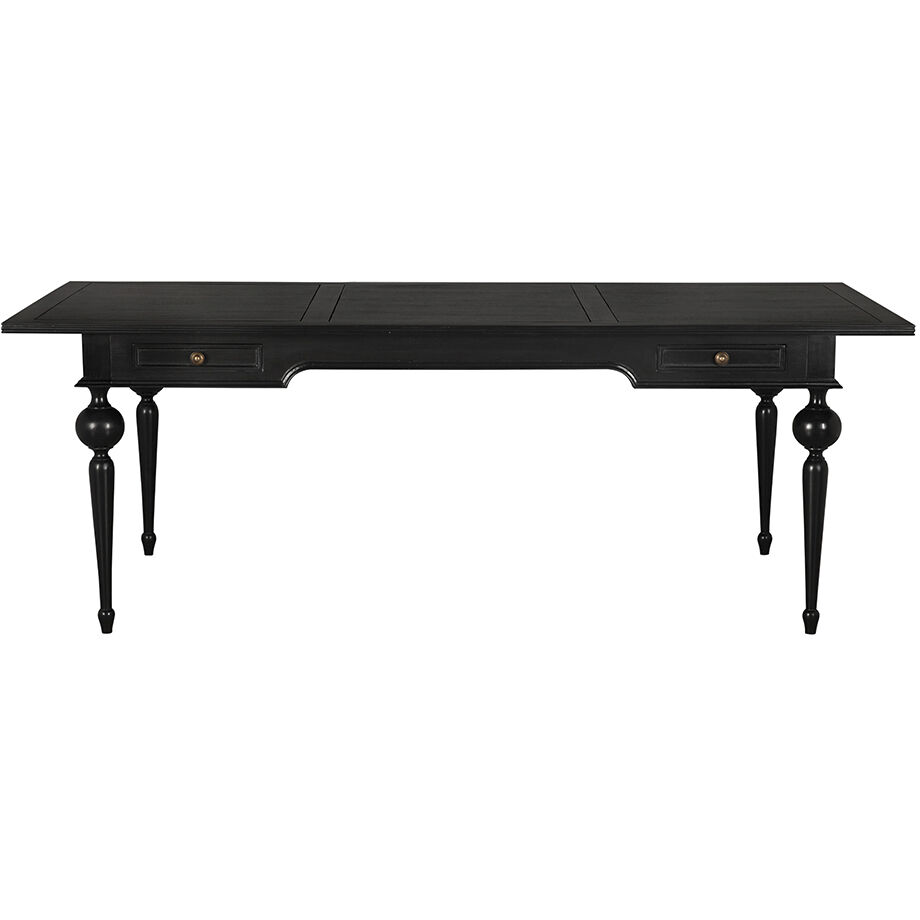 Kingsley 84 X 40 inch Hand Rubbed Black Partner Desk