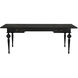 Kingsley 84 X 40 inch Hand Rubbed Black Partner Desk