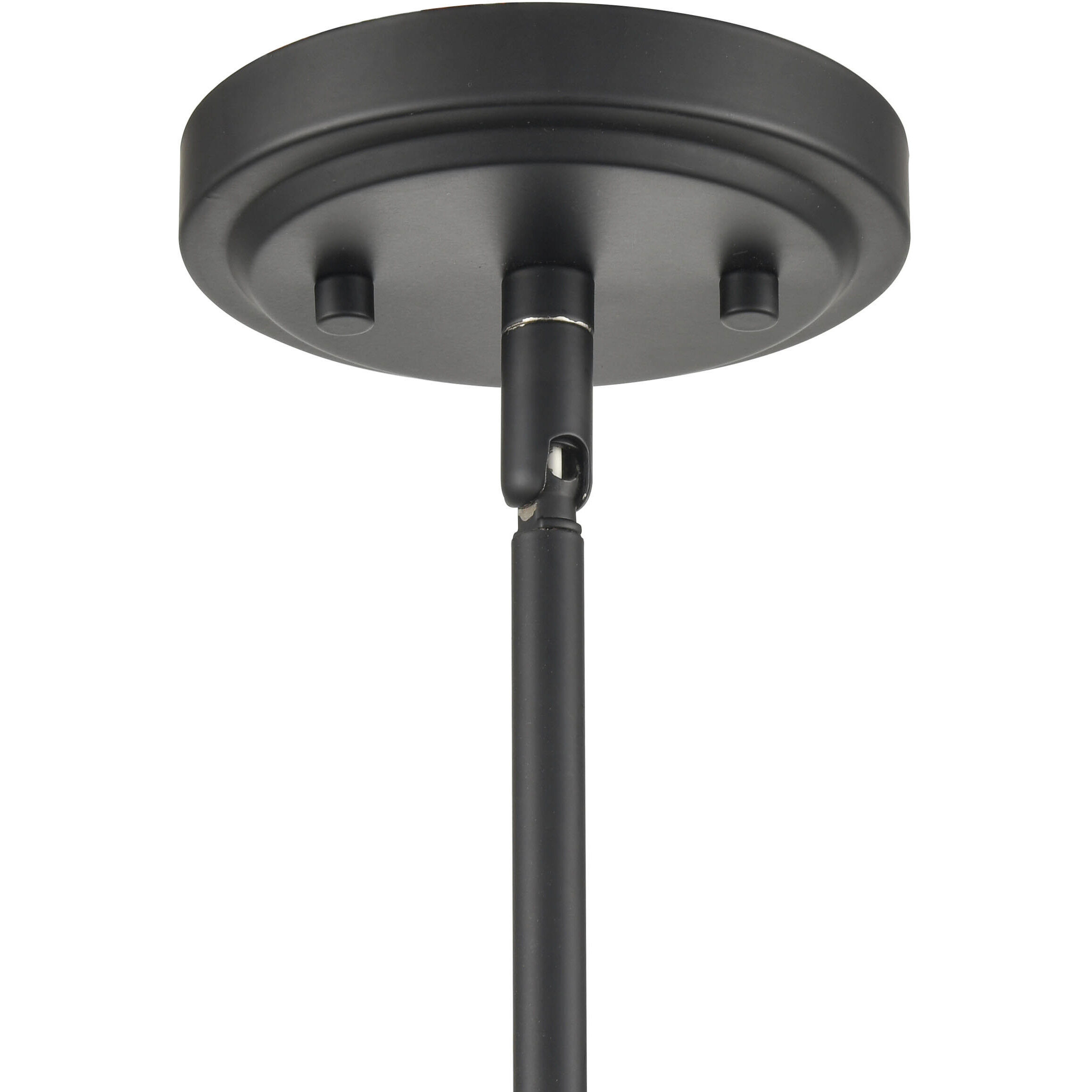 Ashford 1 Light 10 inch Matte Black Mini Pendant Ceiling Light