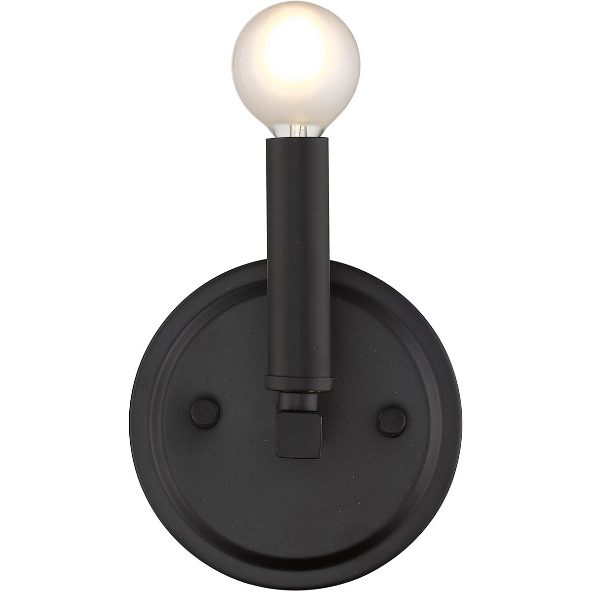 Sawyer 1 Light 5 inch Matte Black Sconce Wall Light