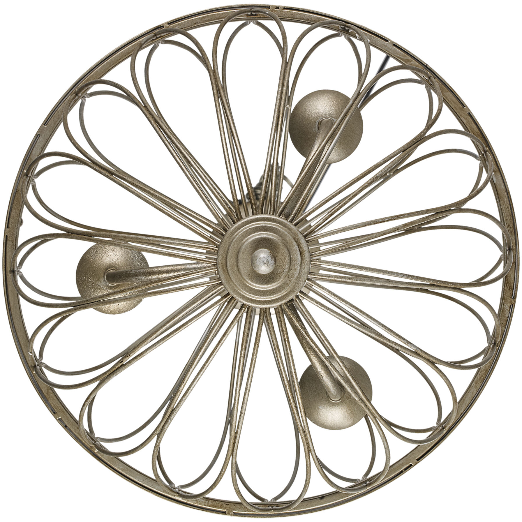 Sequoia 3 Light 16 inch Anique Silver Leaf Pendant Ceiling Light in Antique Silver Leaf