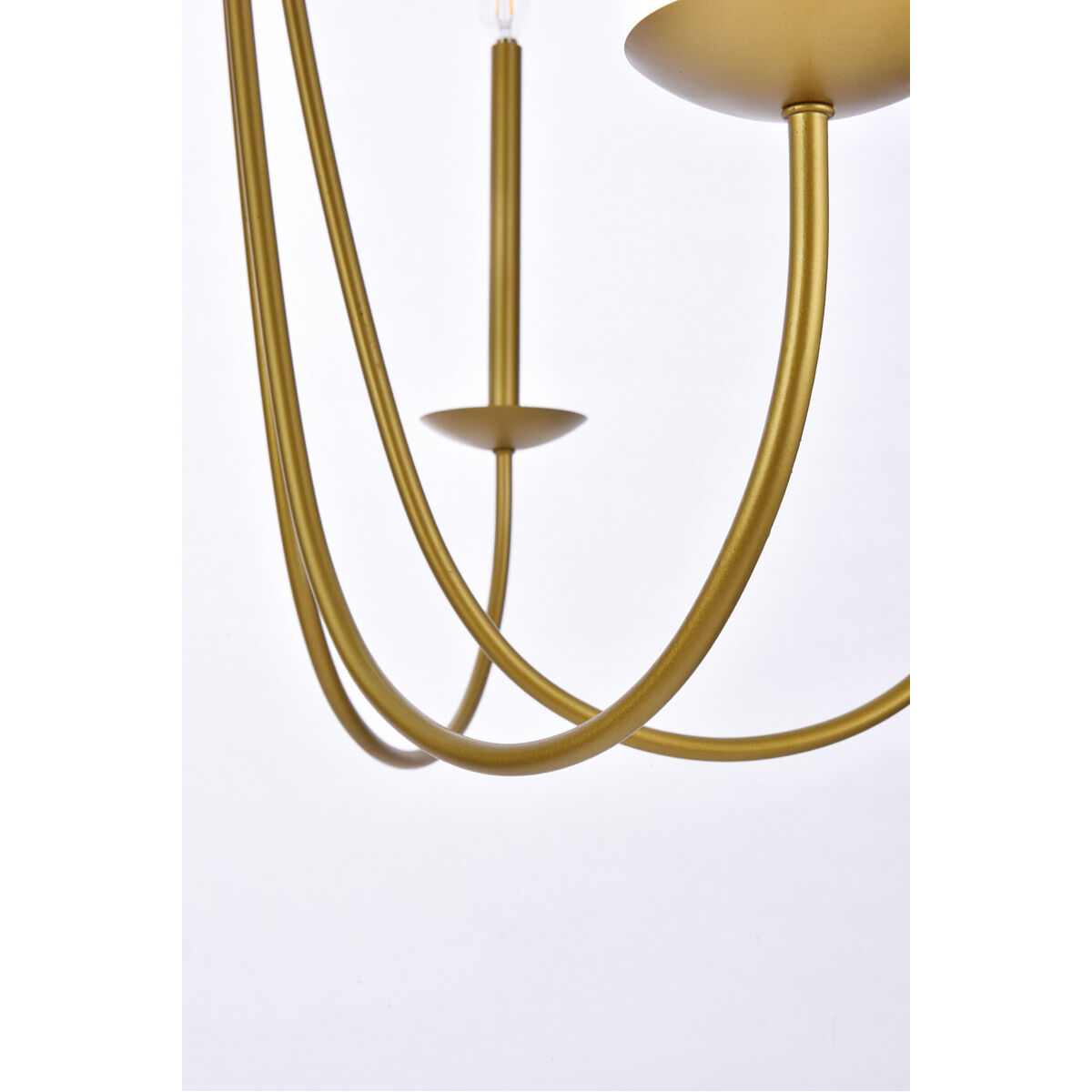 Cohen 6 Light 36 inch Brass Chandelier Ceiling Light