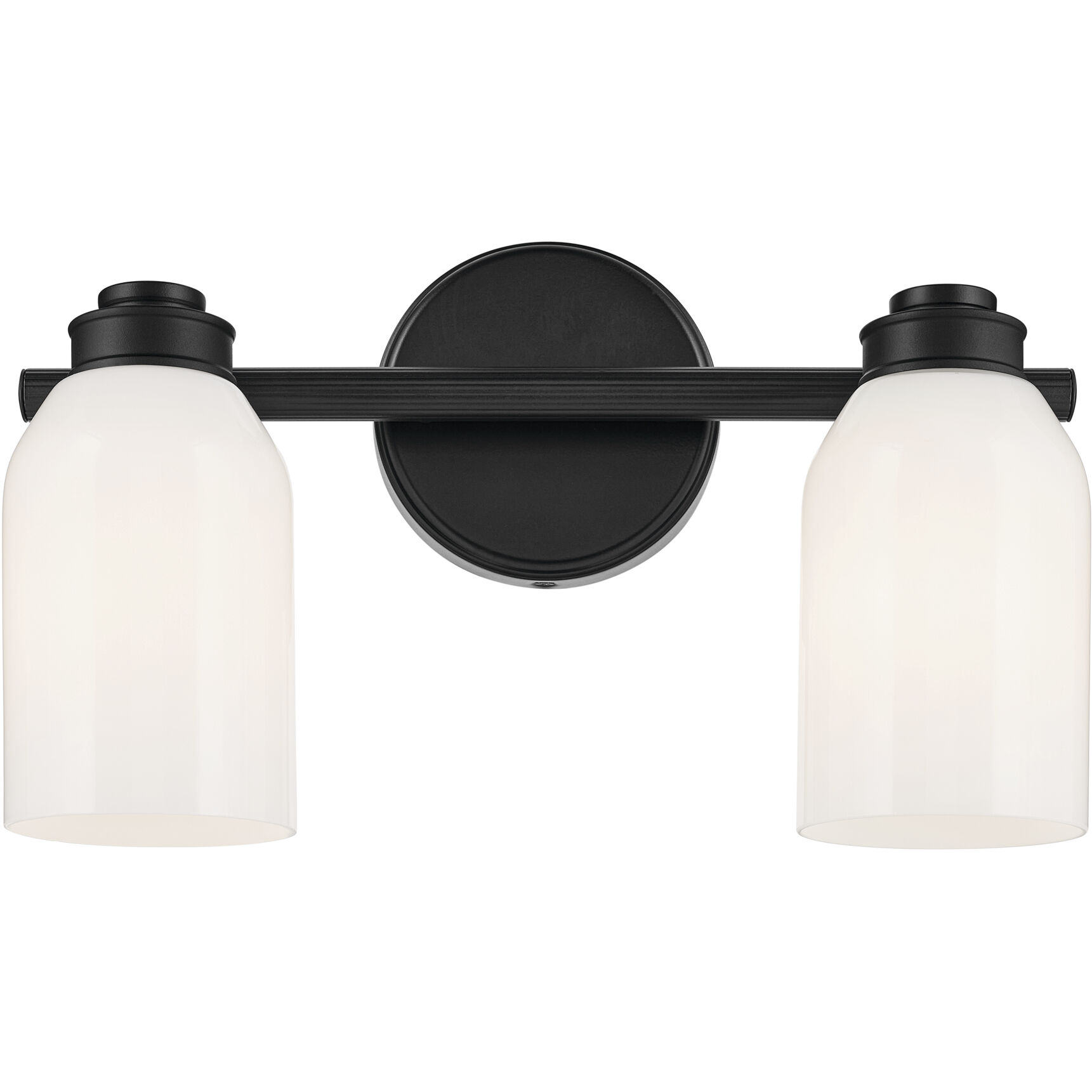 Shae 2 Light 15 inch Black Vanity Light Wall Light