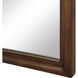 Kindra 50 X 40 inch Walnut Wall Mirror