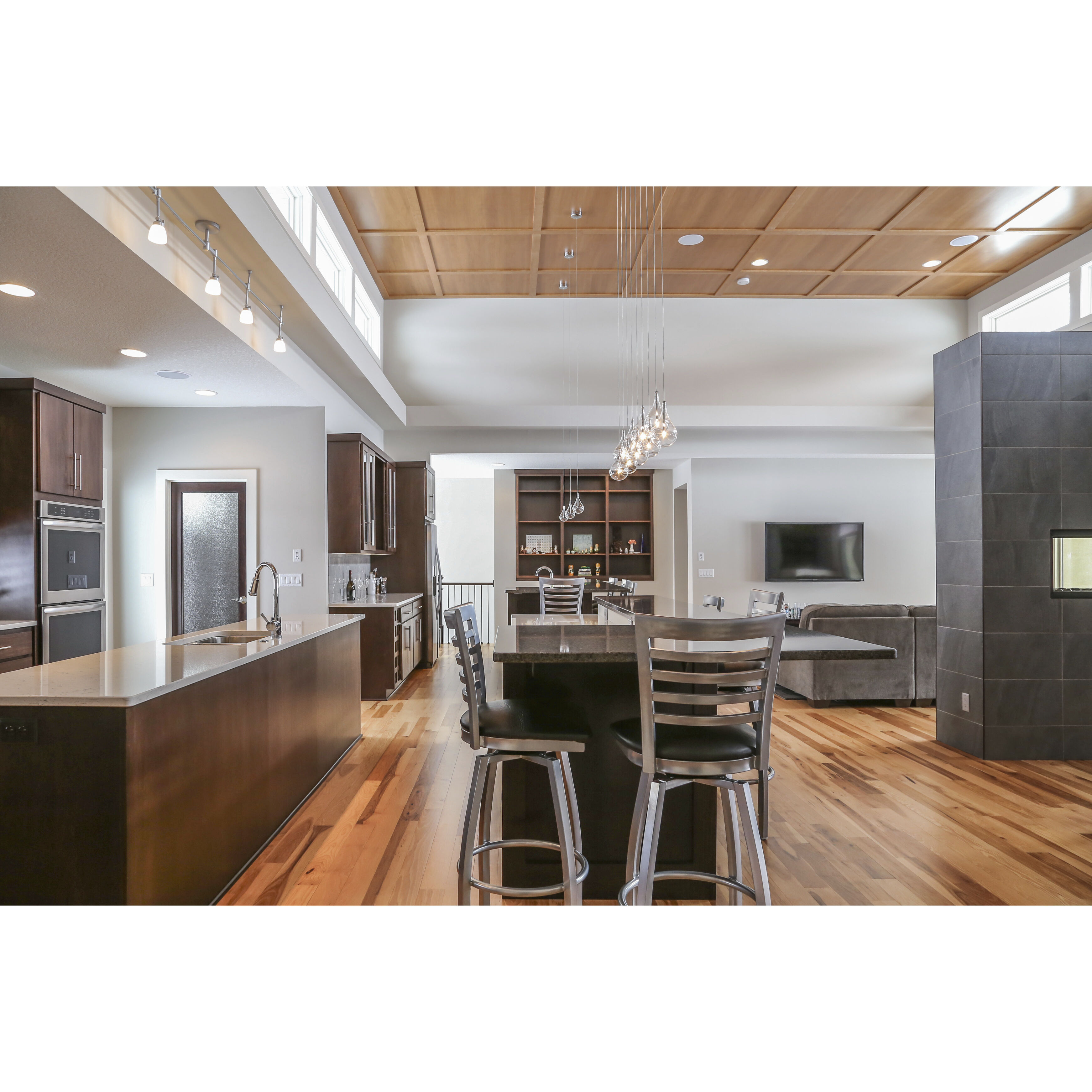 Larmes LED LED 4.75 inch Polished Chrome Single Pendant Ceiling Light