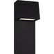 Rocha LED 12 inch Black Outdoor Wall Lantern