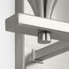 Drew & Jonathan Toffino 2 Light 16 inch Brushed Steel Wall Bath Fixture Wall Light