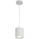Bongo 5.5 inch White Pendant Ceiling Light