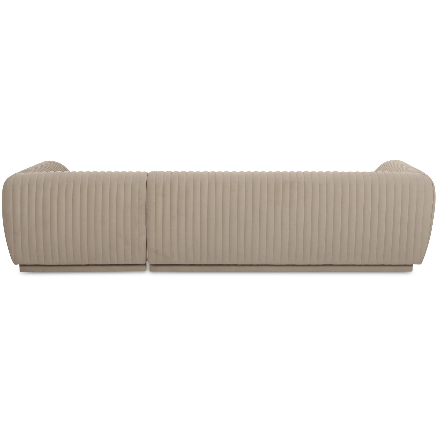 Zandro Beige Sectional, Right