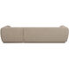 Zandro Beige Sectional, Right