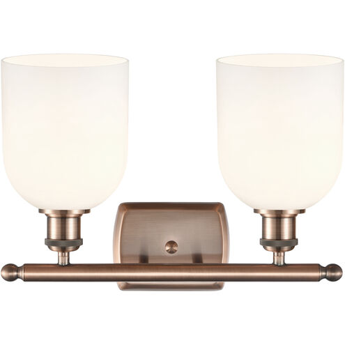 Ballston Bella 2 Light 15.5 inch Antique Copper Bath Vanity Light Wall Light