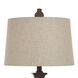 Signature 32 inch 150 watt Berkshire Brown Table Lamp Portable Light