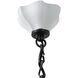 AERIN Ayers LED 30.5 inch Bronze and Plaster White Sculptural Chandelier Ceiling Light