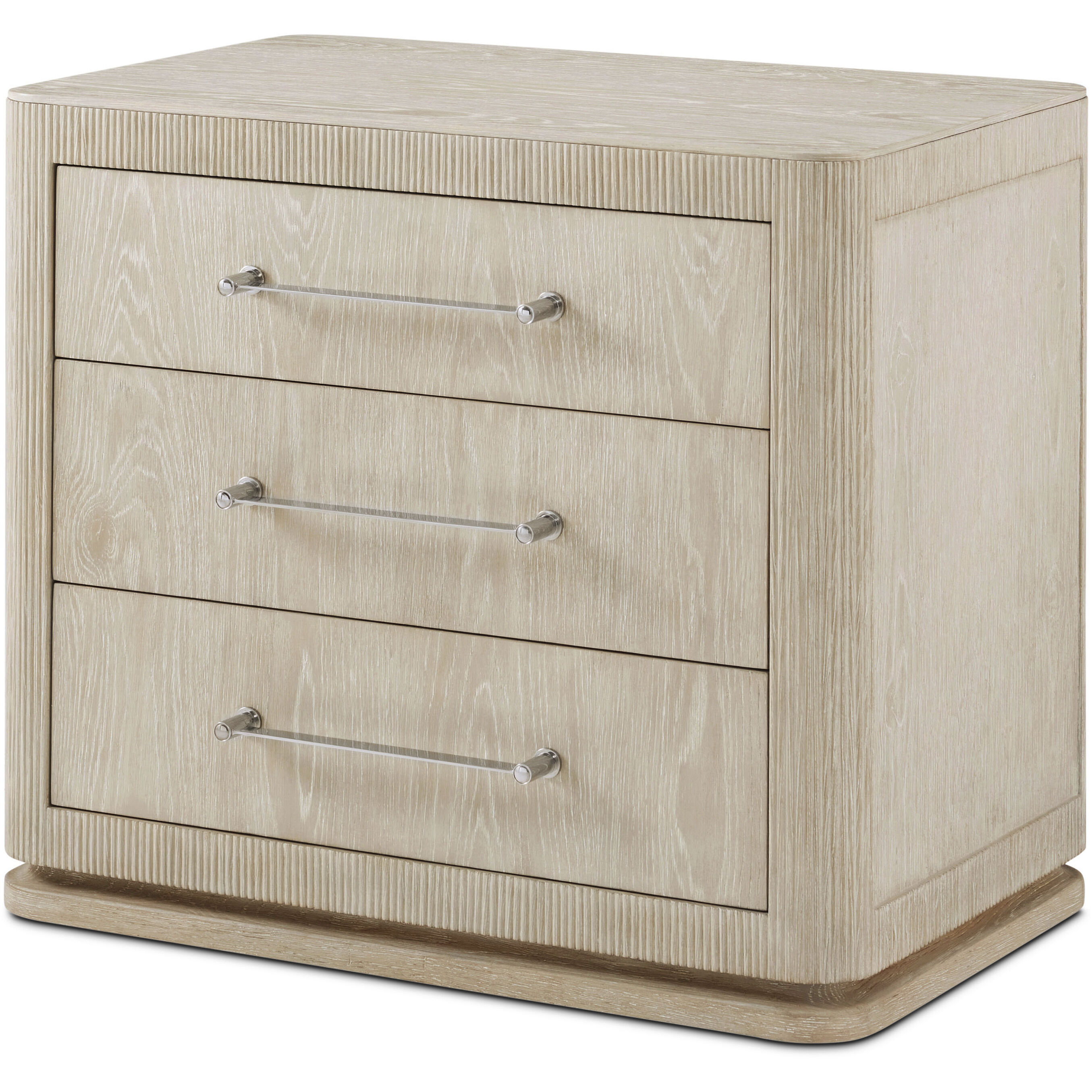 Horizon 35.75 X 29 inch Day Nightstand, Wooden, 3-Drawer