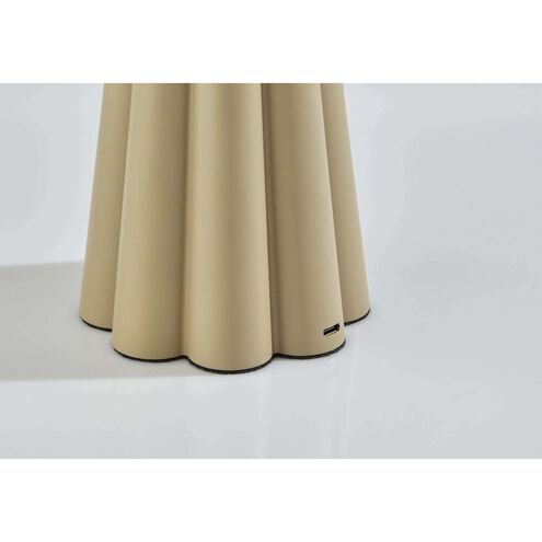 Mattie 10 inch 1.50 watt Beige LED Cordless Table Lamp Portable Light