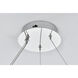 Bowen 1 Light 32 inch Chrome Chandelier Ceiling Light