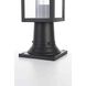 Venango 1 Light 16 inch Black Outdoor Post Light