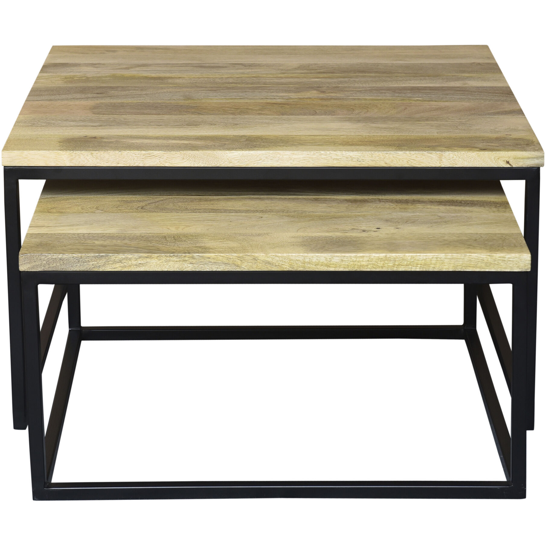 Hollis 31.5 X 31.5 inch Natural Nesting Coffee Table Set