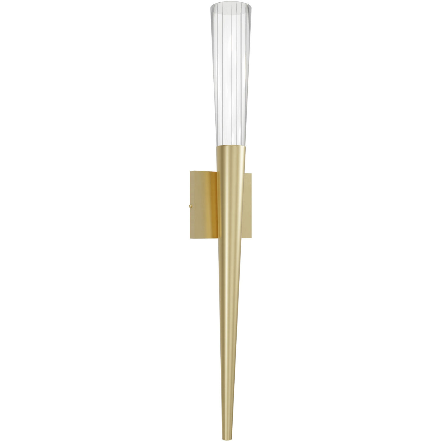 Encino Wall Sconce Wall Light in Brushed Brass