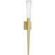 Encino Wall Sconce Wall Light in Brushed Brass