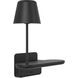 Ito 1 Light 12.2 inch Matte Black ADA Interior Wall Light