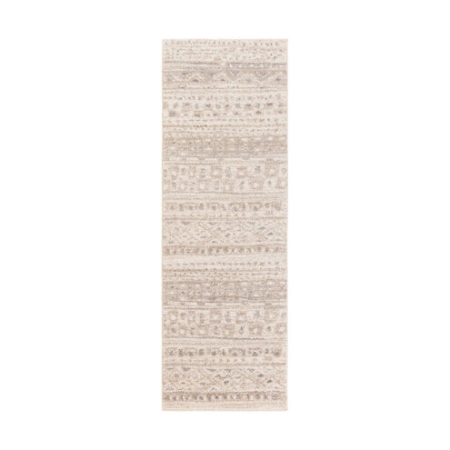 Fowler 35 X 24 inch Light Gray/Ivory/Medium Gray Rugs in 2 x 3, Polypropylene