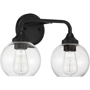 Glenda 2 Light 14.75 inch Bathroom Vanity Light
