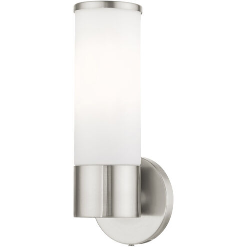 Lindale 1 Light 4 inch Brushed Nickel ADA Vanity Sconce Wall Light