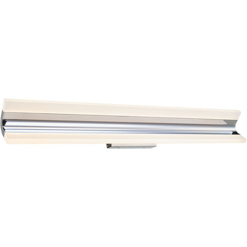 Eros LED 32 inch Chrome Bath Vanity Light Wall Light