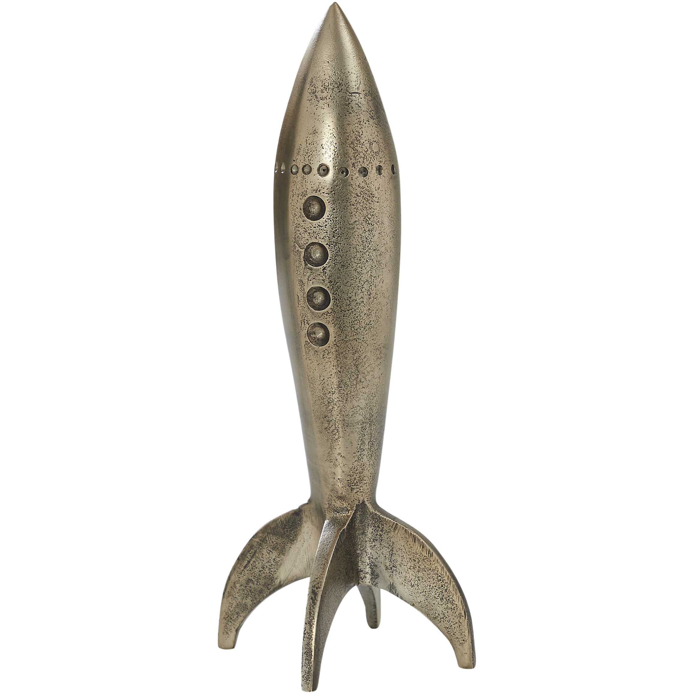 Brooks Antique Brass Statue