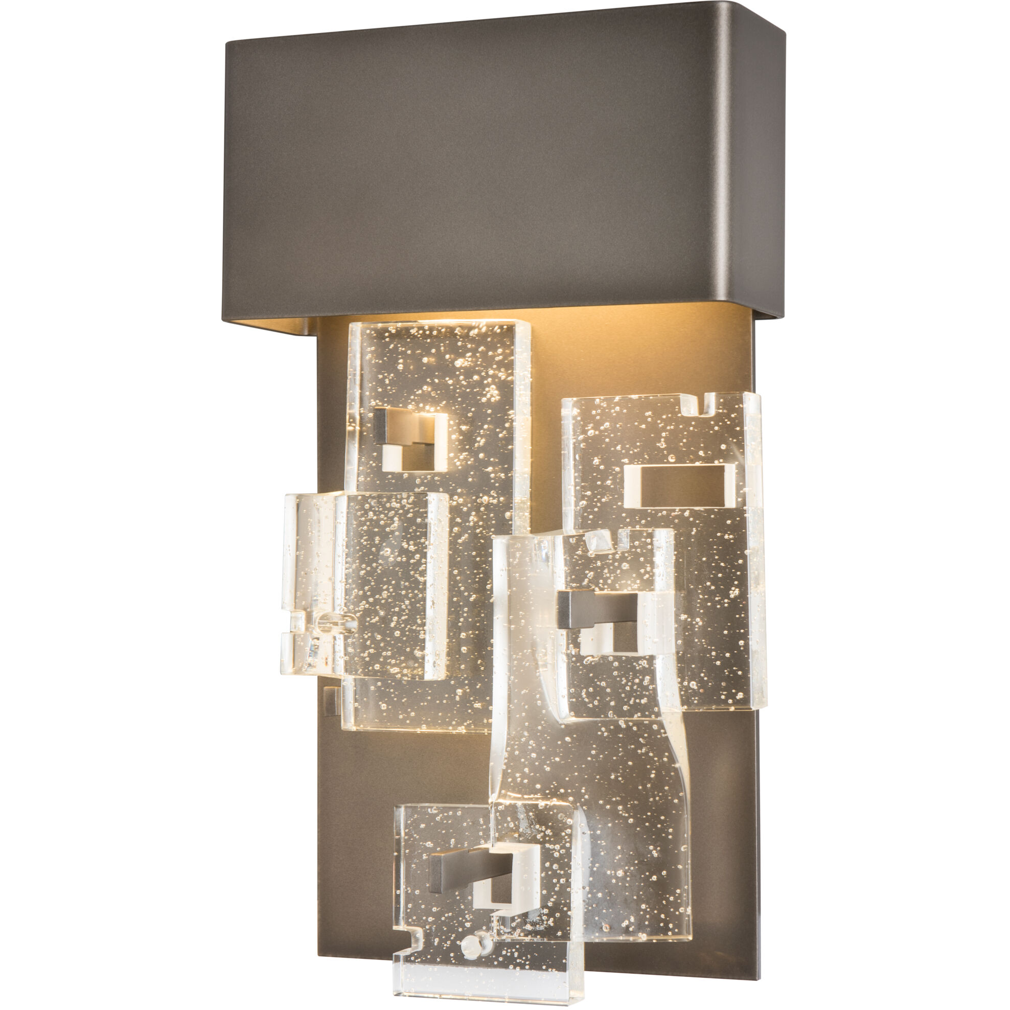 Art + Alchemy Fusion LED 9.5 inch Modern Brass Wall Sconce Wall Light - Open Box
