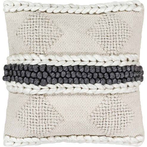 Anton 18 X 18 inch Cream Pillow Kit, Square