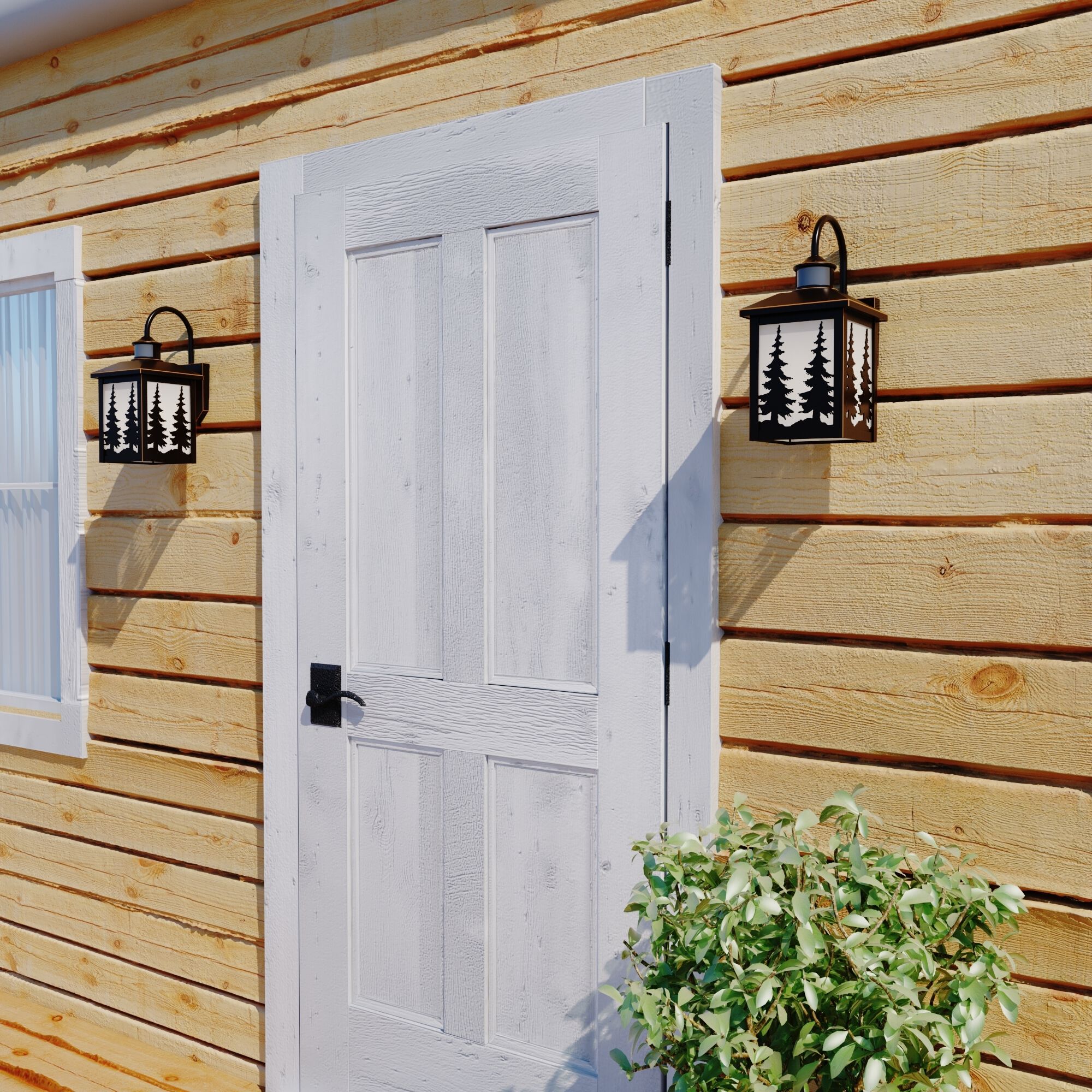 Yosemite Burnished Bronze Outdoor Motion Sensor