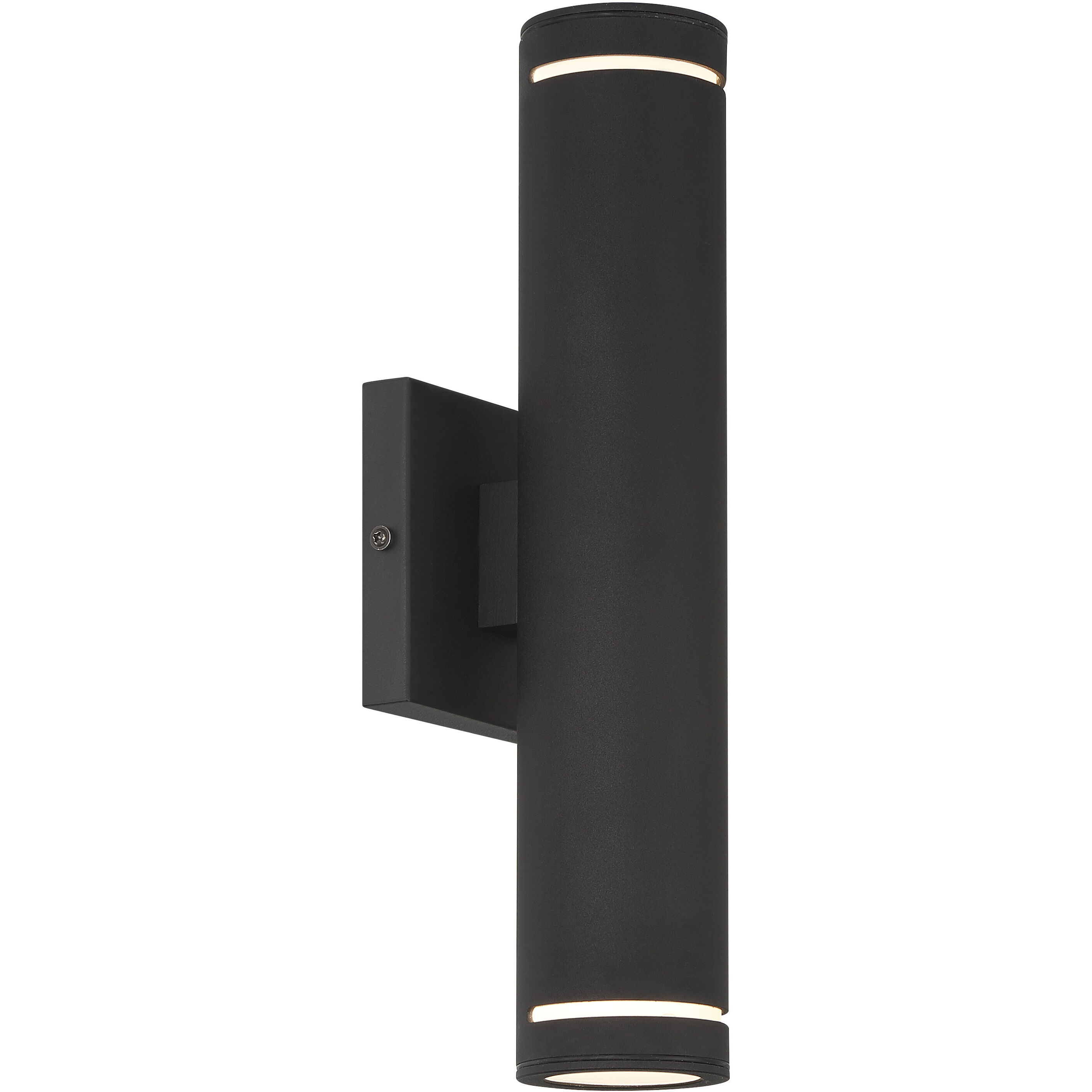 Supotto LED 14 inch Sand Coal Outdoor Wall Mount