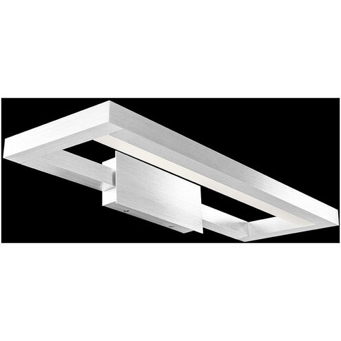 View LED 20 inch Brushed Aluminum Bath Vanity & Wall Light in 3000K, dweLED