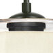 Pica 9 LED Black Cord Pendant Ceiling Light