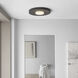 Sean Lavin Castor LED 17.1 inch Nightshade Black Flush Mount Ceiling Light, Integrated LED
