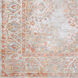 Aisha 114 X 79 inch Burnt Orange/Wheat/White/Light Gray/Medium Gray Rugs, Rectangle