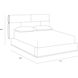 Beckham Quilted Abbington Charred Brown Bed, Queen