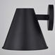 Smith LED 8 inch Textured Black Outdoor Wall