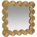 Ethos 35.5 X 35 inch Antique Brass Mirror